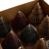 M&S paper tree decorations pack of nine, imported from the UK