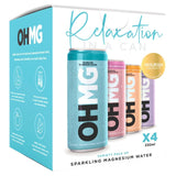 OHMG Variety Magnesium-Infused Sparkling Water 4 x 330ml