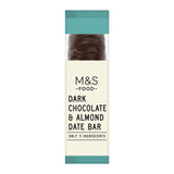 M&S Only 5 Ingredients Dark Chocolate and Almond Date Bar 50g