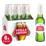 Stella Artois Lager Beer Bottles 6 x 330ml