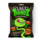 Wild Thingz Organic Gummy Grubs Mixed Fruit Flavoured Sweets 130g