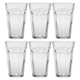 Duralex Picardie Glass Tumblers Set 500ml Highball Glasses