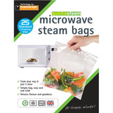 Toastabags Microwave Steam Bags 25 Bags