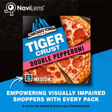 Chicago Town tiger crust double pepperoni pizza 320g - British product