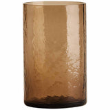 M&S hammered hi ball glasses brown 4-pack, imported from the UK