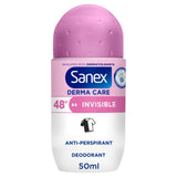 Sanex Derma Care Invisible 48-Hour Antiperspirant Roll-On Deodorant 50ml