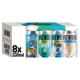 BrewDog Mixed Alcohol-Free Beer Cans 8 x 330ml