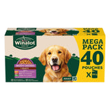 Winalot Meaty Chunks Mixed in Gravy Wet Dog Food 40 x 100g