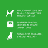 Frontline Plus flea and tick treatment for medium dogs 10-20kg - British product