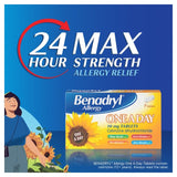 Benadryl One A Day allergy relief tablets 30 tablets - British product