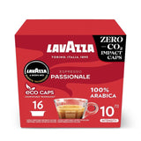 Lavazza A Modo Mio Compostable Passionale Espresso Coffee Capsules 16 Capsules