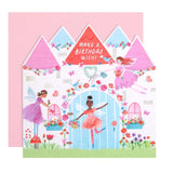 M&S Fairy Birthday Card 15cm x 15cm