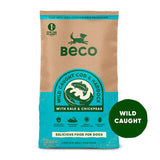 Beco Pets cod and haddock dry dog food 2kg - British product