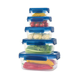 LocknLock NestnLock Blue Container Set Food Storage Containers 5pc