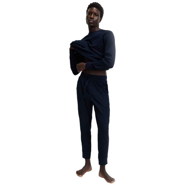 M&S supersoft waffle pyjama bottoms navy XXL (British brand)