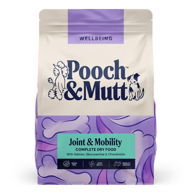 Pooch & Mutt Joint Care dog food 2kg, imported from the UK