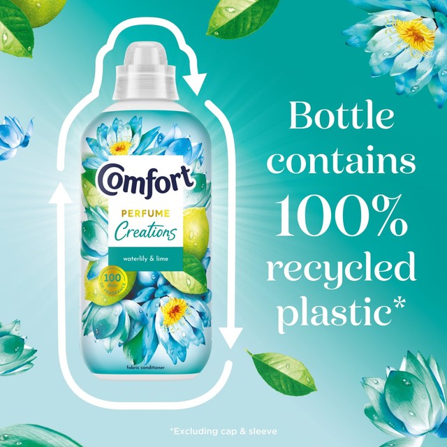 Comfort fabric conditioner Waterlily & Lime 1400ml - British product