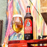 Madri Excepcional lager beer 660ml, imported from the UK