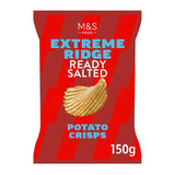 M&S Ready Salted Extreme Ridge Cut Potato Crisps 150g