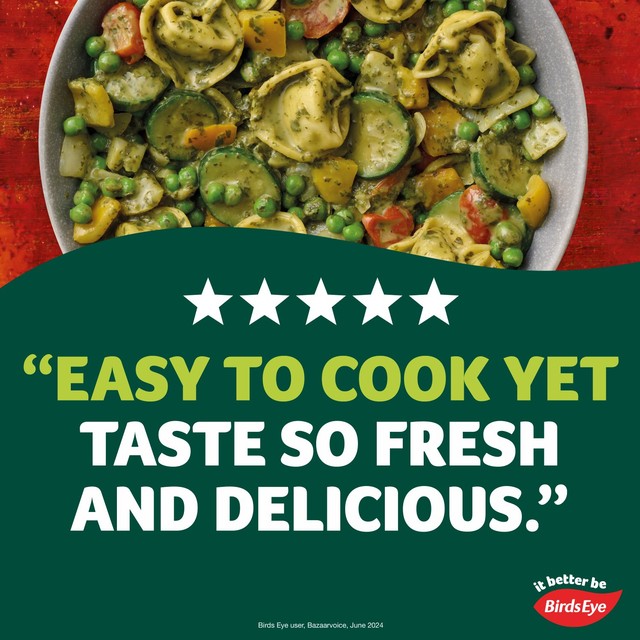 Birds Eye spinach and ricotta tortelloni 350g - British product