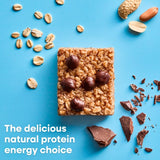 TRIBE protein flapjack choc chip 3 x 38g (British brand)
