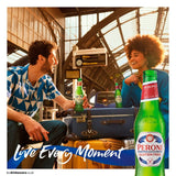 Peroni gluten free lager 4 x 330ml bottles, imported from the UK