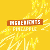 Urban Fruit dried pineapple snack 35g - British product