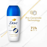 Dove Advanced Antiperspirant Deodorant Roll On Original 50ml - British product