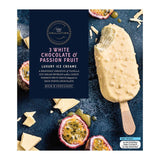 M&S White Chocolate & Passion Fruit Ice Cream 210g, imported from the UK