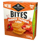 Jacob's Bites Smoked Paprika Crackers 125g, UK version