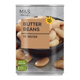 M&S butter beans in water 400g, imported from the UK