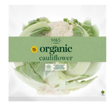 M&S Organic Cauliflower Fresh British Vegetable