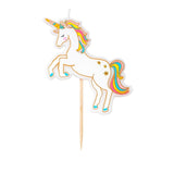 Talking Tables Unicorn Birthday Cake Novelty Candle
