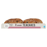 M&S Fruit Filled Teacakes 2 Pack, imported from the UK