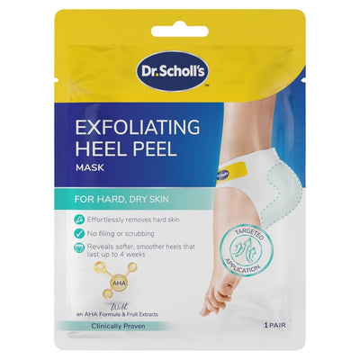 Scholl Exfoliating Heel Peel Foot Mask 18g