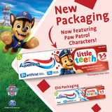 Aquafresh kids toothpaste Paw Patrol 75ml - British product