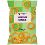 Ocado Onion Rings Crisps 150g