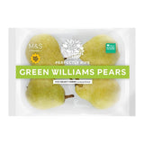 M&S Green Williams Pears Perfectly Ripe 4 Pack