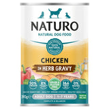 Naturo Grain & Gluten Free Chicken in Herb Gravy Wet Dog Food 390g
