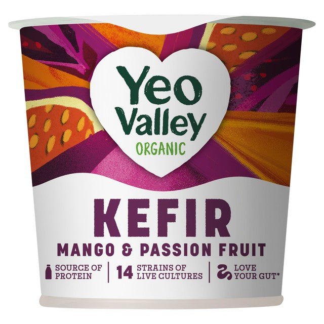 Yeo Valley Kefir Yogurt Mango and Passionfruit 350g (British brand)