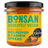 Bonsan Organic Vegan Cashew Bell Pepper Pate Spread 130g
