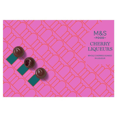 M&S Cherry Liqueurs Dark Chocolates 250g