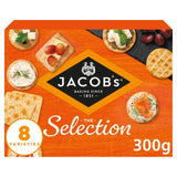 Jacob's Biscuits for Cheese 8 Variety Assortment Selection Box 300g