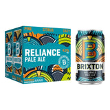 Brixton Brewery Reliance Pale Ale Canned Beer 4 x 330ml