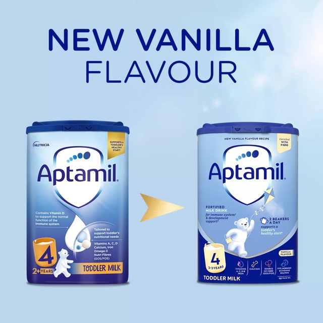 Aptamil toddler milk formula powder vanilla 800g - British product