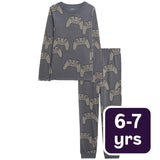 M&S Gaming Pyjamas Grey Pyjama Set 6-7 Years