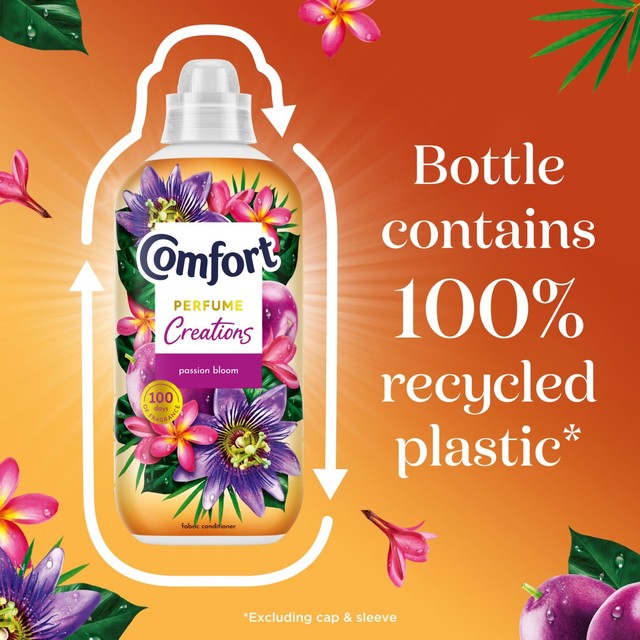 Comfort Passion Bloom fabric conditioner 1400ml - British product