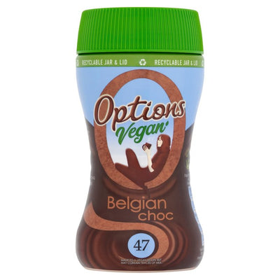 Options Vegan Belgian Hot Chocolate Drink 200g