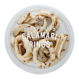 M&S Chargrilled Calamari Rings with Cracked Black Pepper and Red Pepper Seasoning Seafood Snack 100g