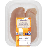 Ocado free range British chicken breast fillets 320g, imported from the UK